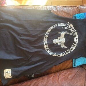 Under Armour Black and Blue Athletic Tank